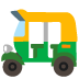 Auto Rickshaw emoji on Google