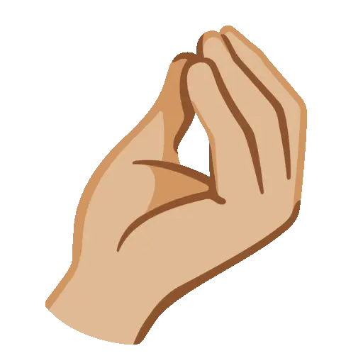 Pinched Fingers animated emoji