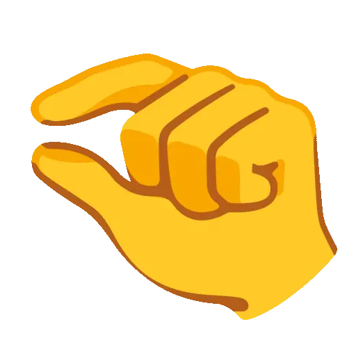 Pinching Hand emoji