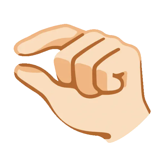Pinch animated emoji