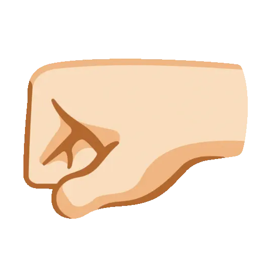 Fist Leftwards animated emoji