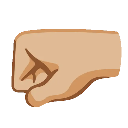Fist Leftwards animated emoji