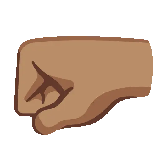 Fist Leftwards animated emoji