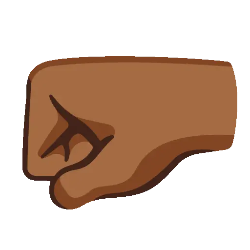 Fist Leftwards animated emoji