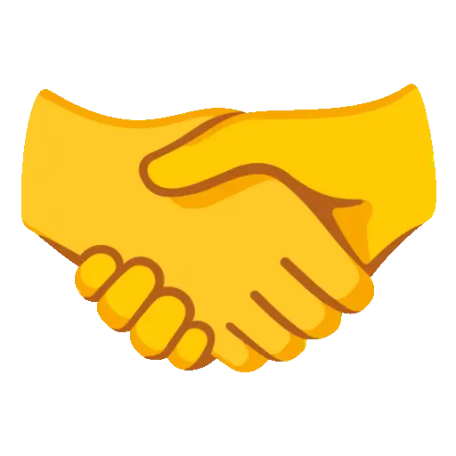 Handshake emoji