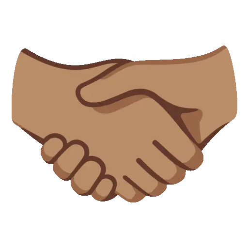 Handshake animated emoji