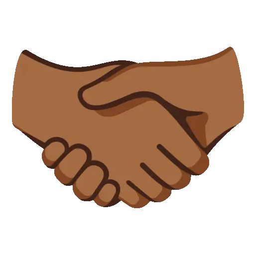 Handshake animated emoji