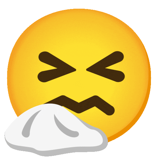 sneezing face animated
