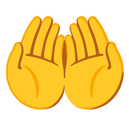 palms up together animated