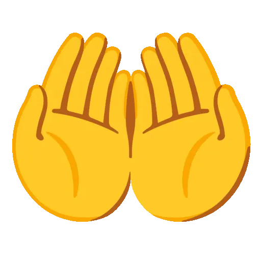 Palms Up Together emoji