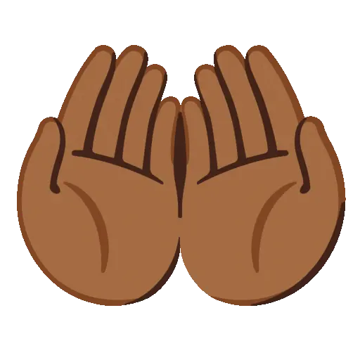 Palms Up animated emoji