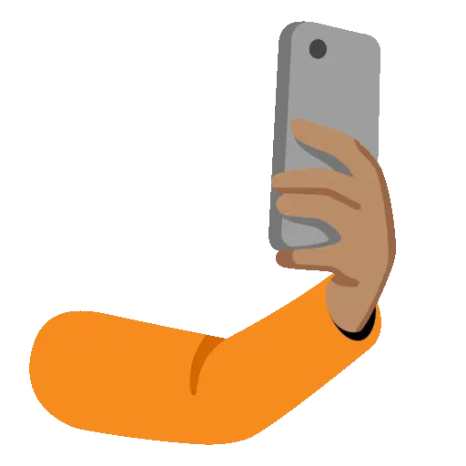Selfie animated emoji