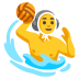 man playing water polo emoji on Google