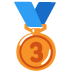 3rd Place Medal emoji on Google