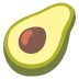 Avocado emoji on Google