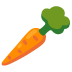 Carrot emoji on Google