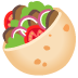 Stuffed Flatbread emoji on Google