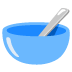 Bowl with Spoon emoji on Google