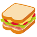 Sandwich emoji on Google