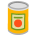 Canned Food emoji on Google