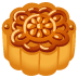 Moon Cake emoji on Google