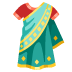 Sari emoji on Google