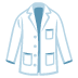 Lab Coat emoji on Google
