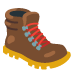 Hiking Boot emoji on Google