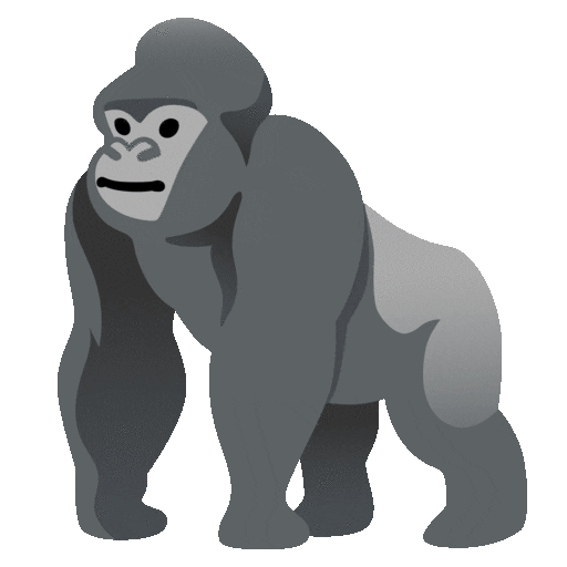 gorilla animated