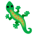 Lizard emoji on Google