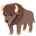 Bison emoji on Google