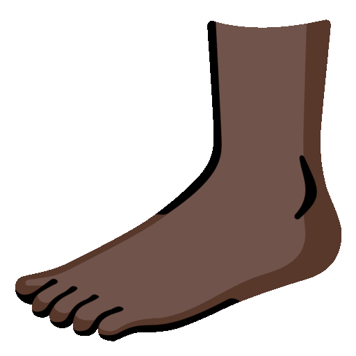 Animated Foot emoji - free download in WebP, GIF, Lottie JSON