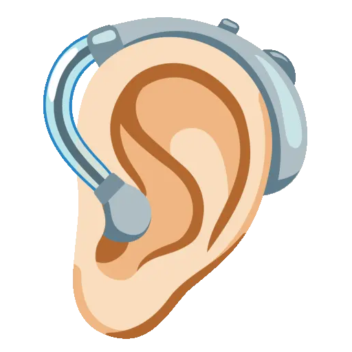 Hearing Aid animated emoji