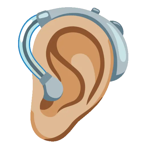 Hearing Aid animated emoji
