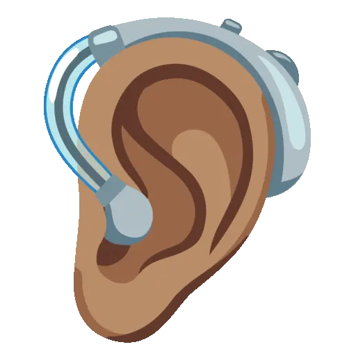 Hearing Aid animated emoji
