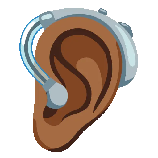 Hearing Aid animated emoji