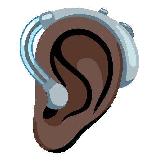 Hearing Aid animated emoji