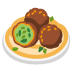Falafel emoji on Google