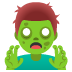 man zombie emoji on Google