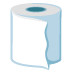 Toilet Paper Roll emoji on Google