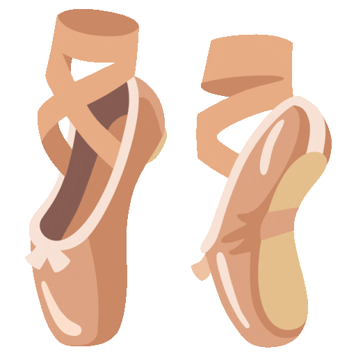 ballet shoes animated