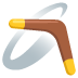 Boomerang emoji on Google