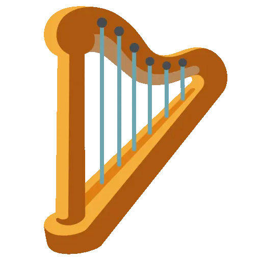 Harp emoji