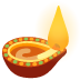 Diya Lamp emoji on Google
