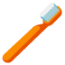 Toothbrush emoji on Google