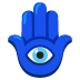 Hamsa emoji on Google