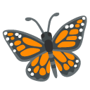 monarch butterfly, Google Noto