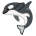 Orca emoji on Google