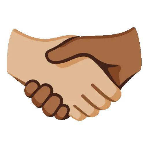 Handshake animated emoji
