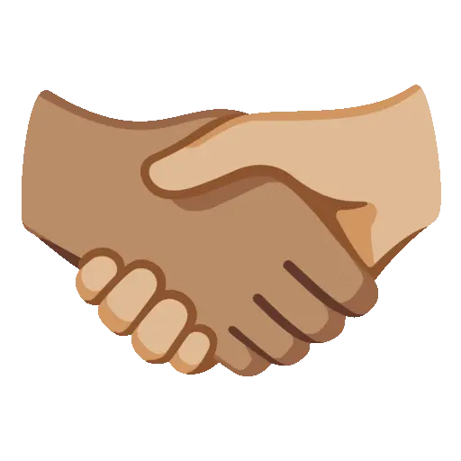 Handshake animated emoji